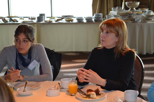 La Dra. Liliana Fadul, una de las mentoras en el evento.