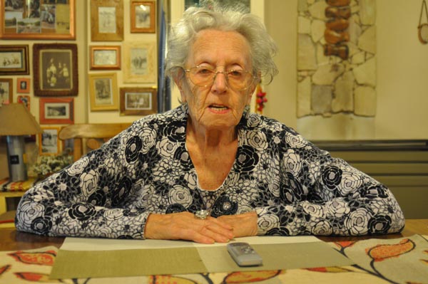 Ray Evette Tussie de Schoua, inglesa de Manchester destaca que “las Malvinas son argentinas”.