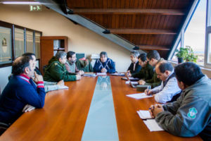 El encuentro fue convocado por el subsecretario Omar Becerra para dar cumplimiento a la disposición del Juez Federal Federico Calvet.