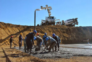 Con fondos municipales se reactiva la construcción de la nueva planta potabilizadora de Río Grande.