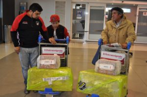 Rubén Darío Maldonado, integrante de la comunidad Rafaela Ishton, fue el encargado de traer los restos de cuatro integrantes del pueblo Selk’nam 