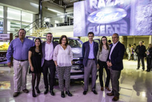 Sevillano encabezó el lanzamiento de la nueva Ford Ranger.