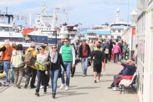 Preocupa la caída del turismo en Ushuaia.