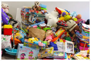 Se inicia la colecta de juguetes para el Día del Niño.