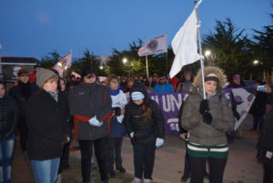 Tolhuin, Río Grande y Ushuaia se movilizaron exigiendo “justicia” por Nilda Mabel Núñez.