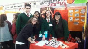 Estudiantes de 5to año de Humanidades Bilingüe del CIERG presentaron una interesante iniciativa sobre el abordaje de la violencia de género en la Feria de Ciencias de Río Grande.