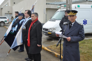 El Comodoro Marcelo García dijo que “la Fuerza Aérea Argentina es parte indivisible de la sociedad porque se nutre de hombres y mujeres de la misma en un marco de libertad e igualdad”.