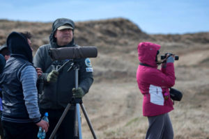 Tabaré Barreto, integrante del Centro de Interpretación de Aves del Municipio de Río Grande, explicó que “estuvimos una vez más haciendo un censo de aves acuáticas; esta es una tarea que tenemos todos los años en invierno y en verano”.