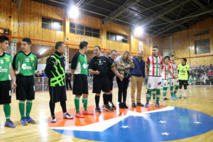 Inauguraron luminarias LED en el gimnasio Muriel.