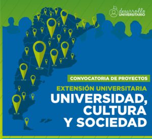 Continúa abierta abierta la convocatoria de proyectos de Extensión Universitaria “UNIVERSIDAD, CULTURA Y SOCIEDAD” 2016.