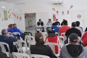 Los vecinos expusieron distintas inquietudes durante la reunión.