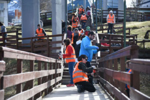 Vuoto valoró que continúa el operativo de limpieza desde la Secretaría de Medio Ambiente con el personal de Agrotécnica Fueguina, programado para llevar adelante en los próximos meses en toda la ciudad, cubriendo todos los barrios.