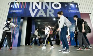 El ministro Lino Barañao inauguró la exposición anual del Concurso Nacional de Innovaciones.