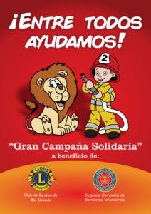 El afiche de campaña fue realizado por la diseñadora Cyntia Romero.