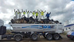 Misión cumplida: los voluntarios de ‘Basura Cero’ recolectaron unas 15 toneladas de basura de la ruta 3.