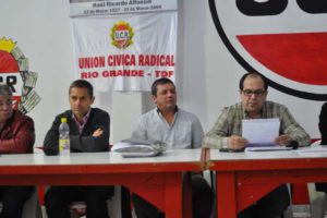La Convención de la Unión Cívica Radical celebró su primer encuentro tras las elecciones en el Comité Local Río Grande y definió a su presidente, el ingeniero Pablo Canga, decisión que fue aplaudida por los presentes.
