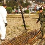 Excombatientes y vecinos prepararán la plaza para la Vigilia