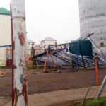 El viento causó estragos en Río Grande y Ushuaia