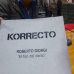 Roberto Giorgi presenta su nueva novela “Korrecto”