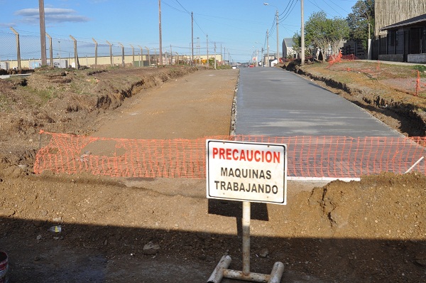 En el 2016 se pavimentaron más de cien cuadras Río Grande.