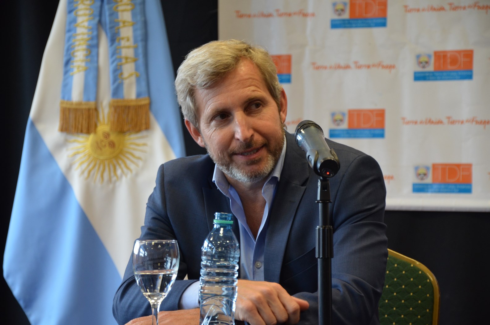 El ministro Frigerio visitó nuevamente la capital fueguina en donde acompañó a la gobernadora en diversas inauguraciones.