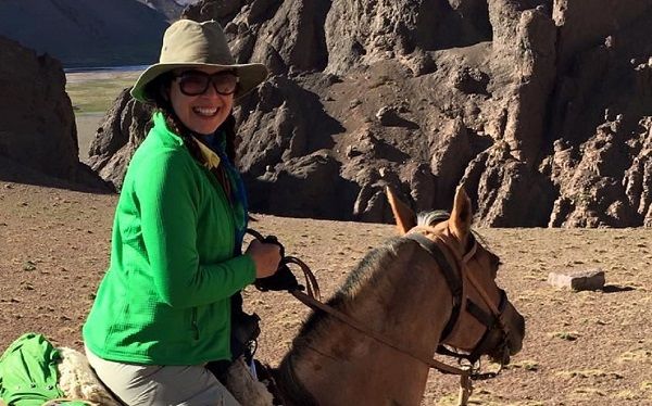 A 200 de la gesta sanmartiniana una fueguina participa del Cruce de los Andes.
