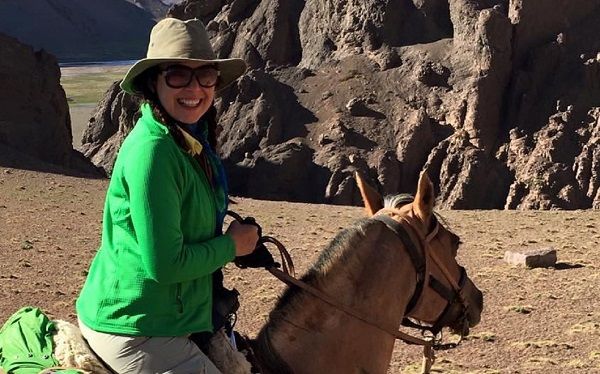 A 200 de la gesta sanmartiniana una fueguina participa del Cruce de los Andes.