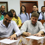 Melella y Vuoto firmaron un acta de cooperación y defensa de la autonomía municipal