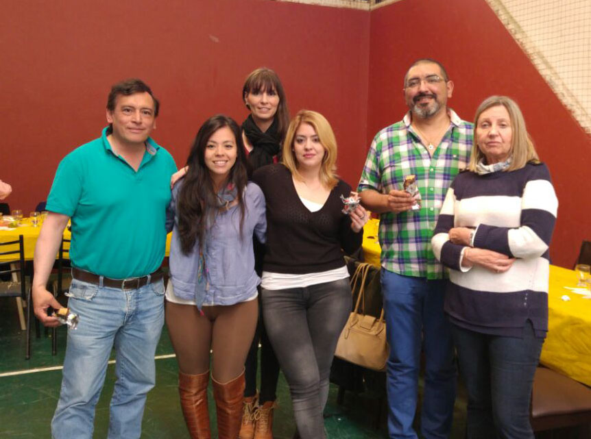 Parte del equipo de la Universidad Tecnológica Nacional, Facultad Regional Río Grande.