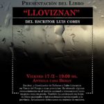 El libro “Lloviznan” se presentará el próximo viernes