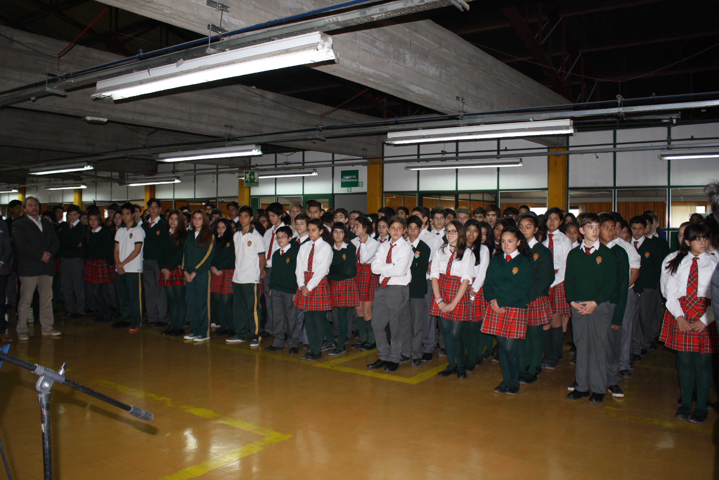 Una gran cantidad de alumnos participaron de una jornada histórica para la comunidad educativa.