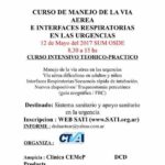 En Radio Universidad, el Dr. Duarte detalló los alcances del curso de “Manejo de la vía aérea e interfases respiratorias”