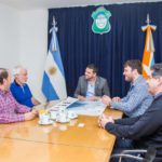 El intendente Vuoto recibió la visita del nuevo director del CADIC