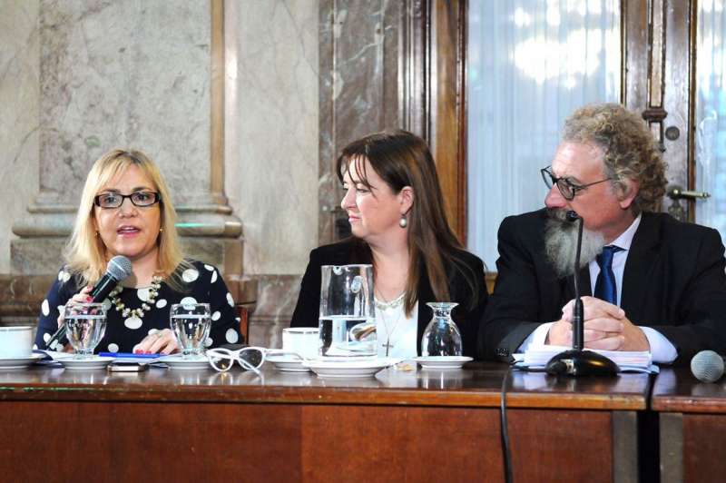 Senadores patagónicos piden rechazar el DNU que eliminó los reembolsos para puertos de la región, lo que para la senadora Boyadjián atenta contra el federalismo.