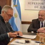 Firmaron el contrato de obra para del nuevo edificio del Superior Tribunal de Justicia