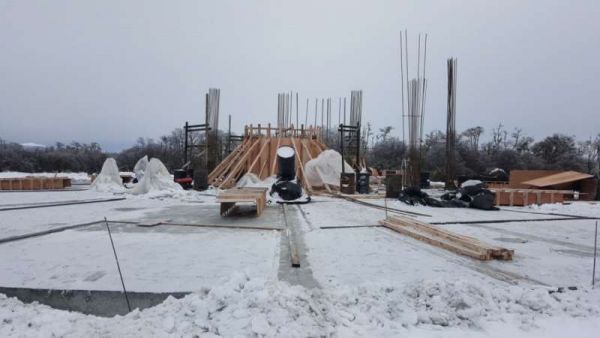 La CONAE avanza en la instalación de una antena en Tolhuin. “Es importante que existan estas antenas porque nos permite presidir información satelital de muy variada naturaleza que se genera en forma constante".