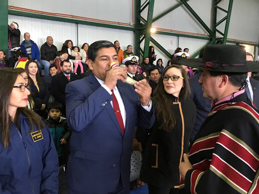 Arcando celebró con los hermanos chilenos el día de su Independencia.