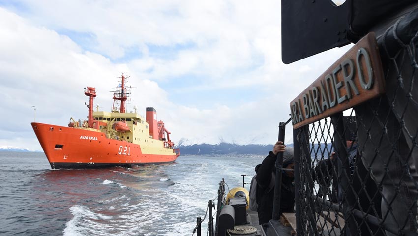 Doce científicos de Ushuaia se suman al buque oceanográfico ARA “Austral”