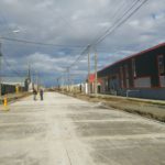 La empresa Cóccaro avanza con obras de pavimentación en el Parque Industrial