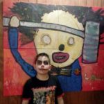 Joven pintor inaugura nueva muestra y su “Casa Galería”