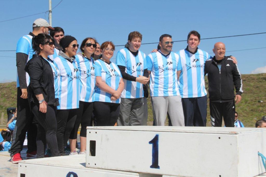 El evento contó con la presencia de los intendentes de Río Grande y Ushuaia, Gustavo Melella y Walter Vuoto.