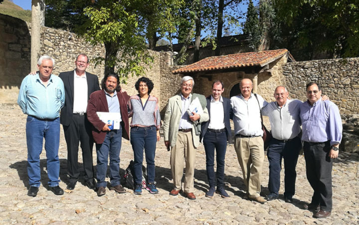 La delegación de ARUNA presente en España.