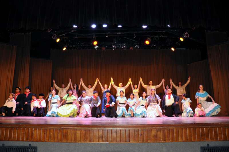 El Ballet Río Grande y la Escuela Atahualpa cerraron el año con gran despliegue de talento.