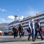 Bertone destacó avances en las obras de ampliación del Puerto de Ushuaia