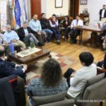 Melella recibió a representantes de la ciudad española de Albacete