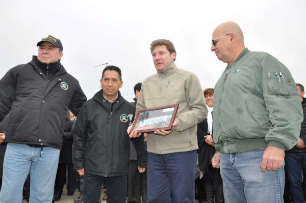 Se inauguró la Carpa de la Dignidad y comenzó la semana de Malvinas.