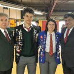 Malvinas: estudiantes europeos recibieron presente por parte del Vicegobernador