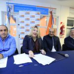 Firmaron el contrato para la construcción de la planta de tratamiento de efluentes cloacales