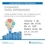 Con la participación de la FRTDF, se realiza hoy un taller en el marco del programa Ciudades para Emprender