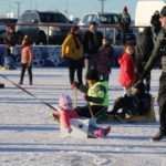 Se inauguró la pista de patinaje del Cono de Sombra